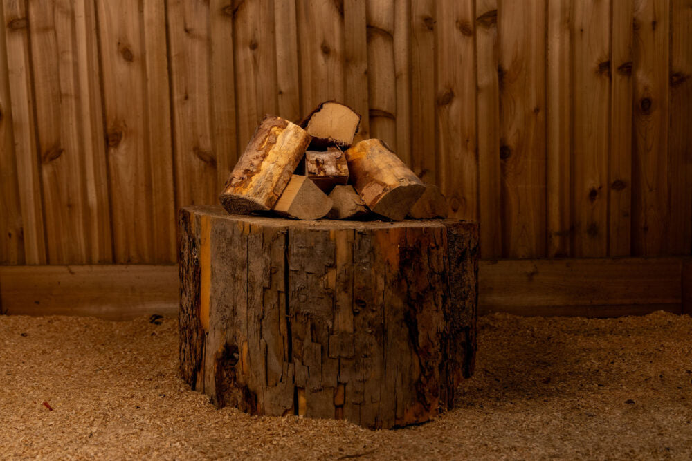 Birch Pizza Wood Firewood Bag