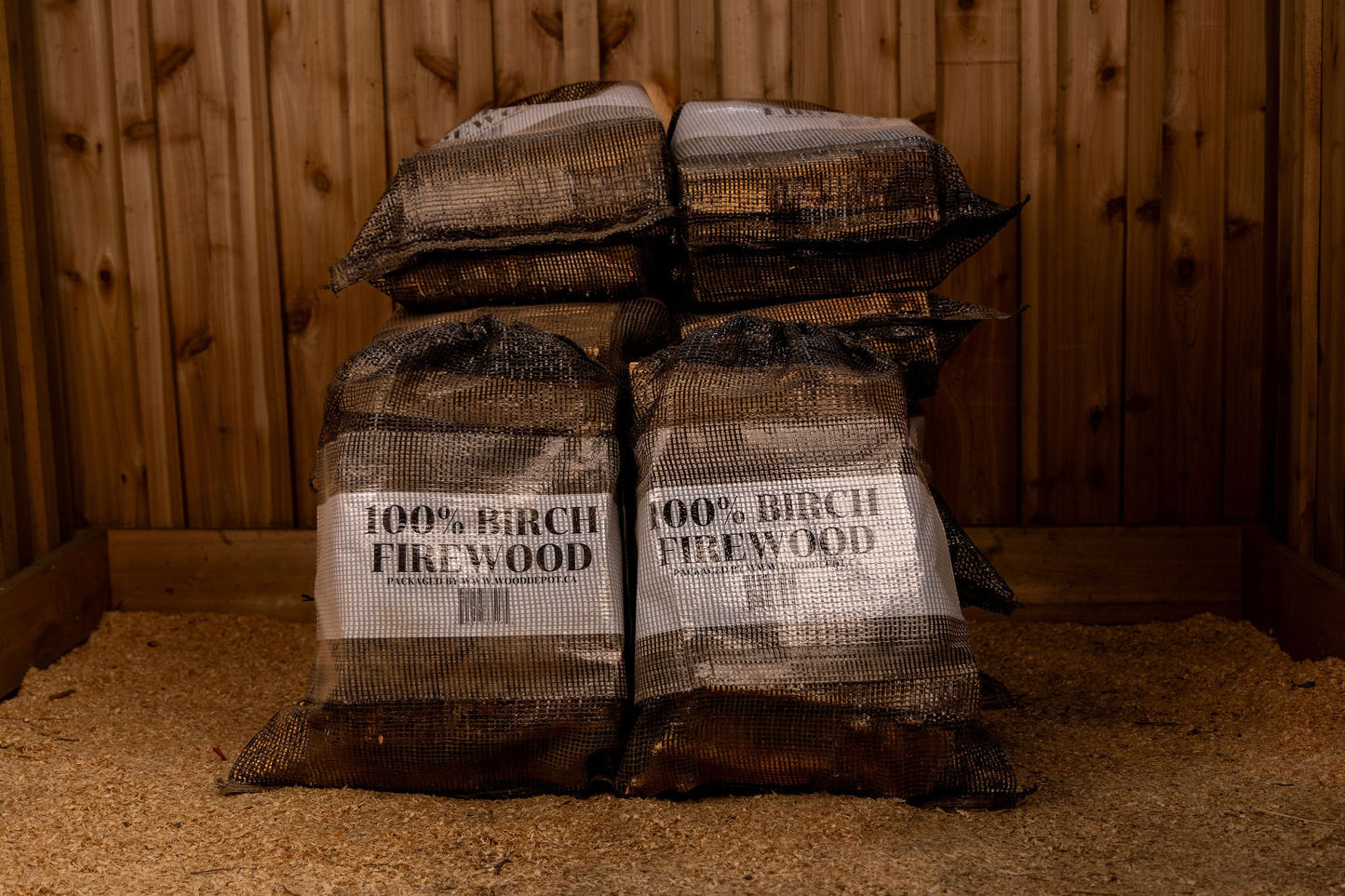 10 Pack Wood Depot Birch Firewood Bags Deal