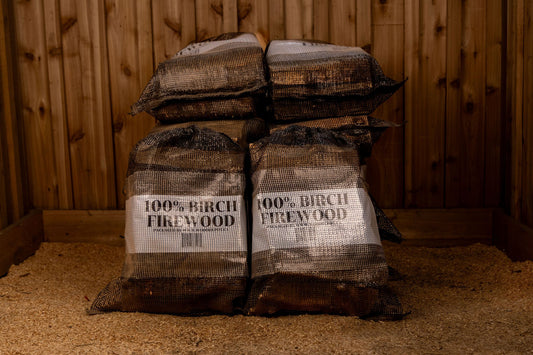 10 Pack Wood Depot Birch Firewood Bags Deal