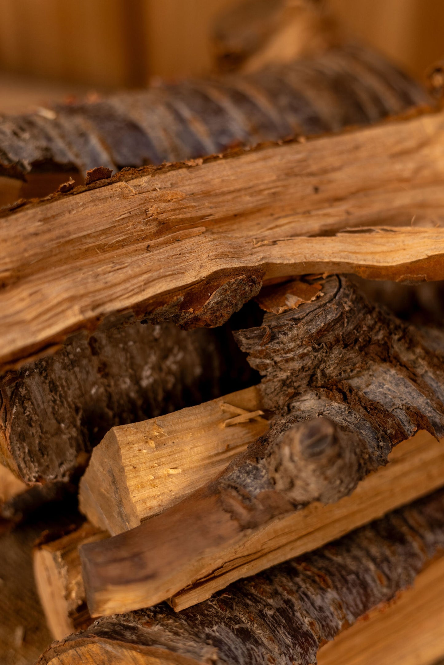 Cherry Cooking Logs Firewood Bag