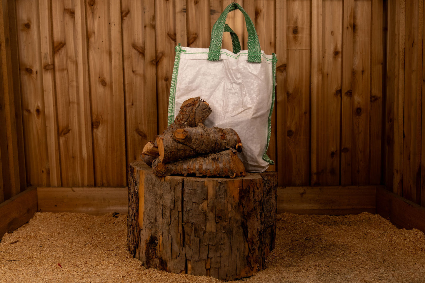 10 Pack Wood Depot Cherry Firewood Mini Totes