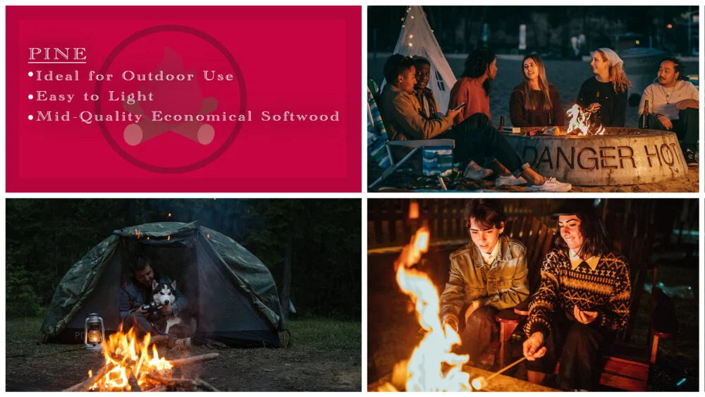 Naturally Seasoned Lodgepole Pine Firewood